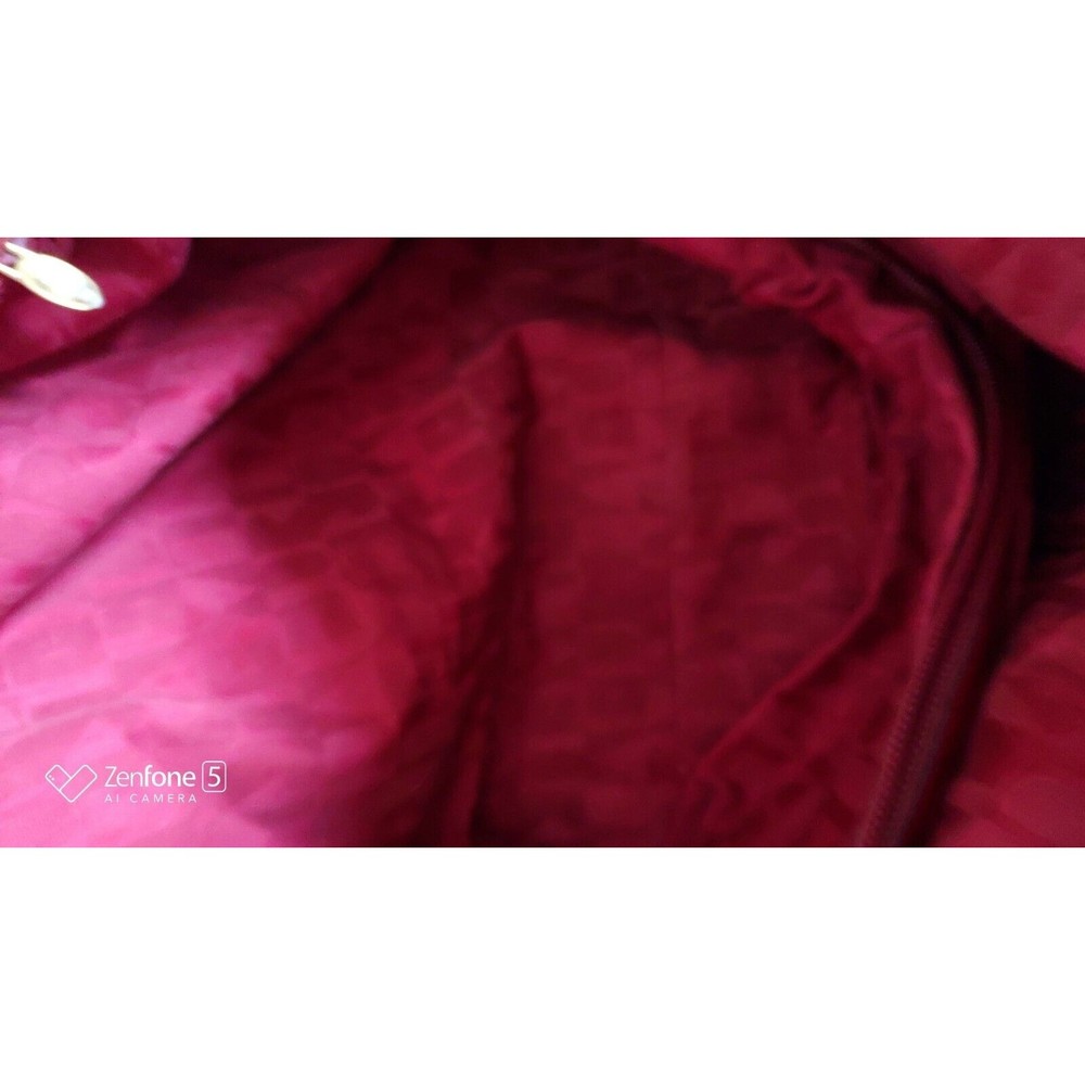 FURLA women's Leather Tote Bag Large Cherry Red - Picture 9 of 10